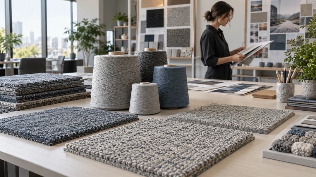 PNMIX carpet tile in a modern interior
