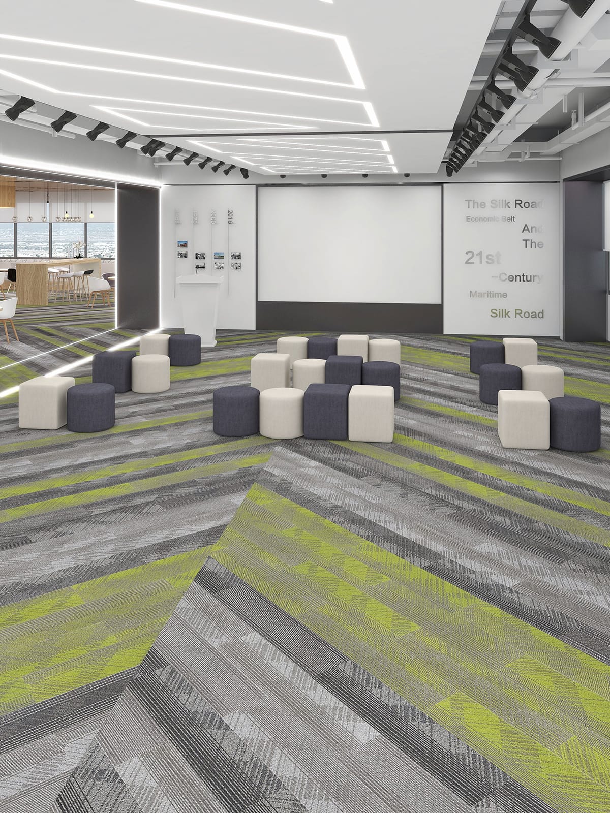 PP carpet tile,Polyester carpet tile,Nylon carpet tile,Chinese carpet tile